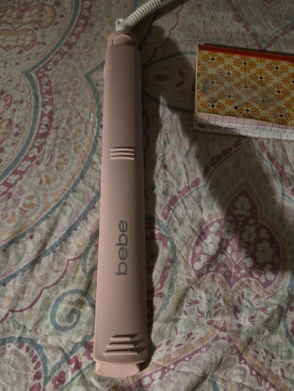 bebe Blush Pink Ceramic Hair Straightener